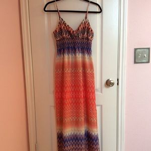 Multi color mix dress